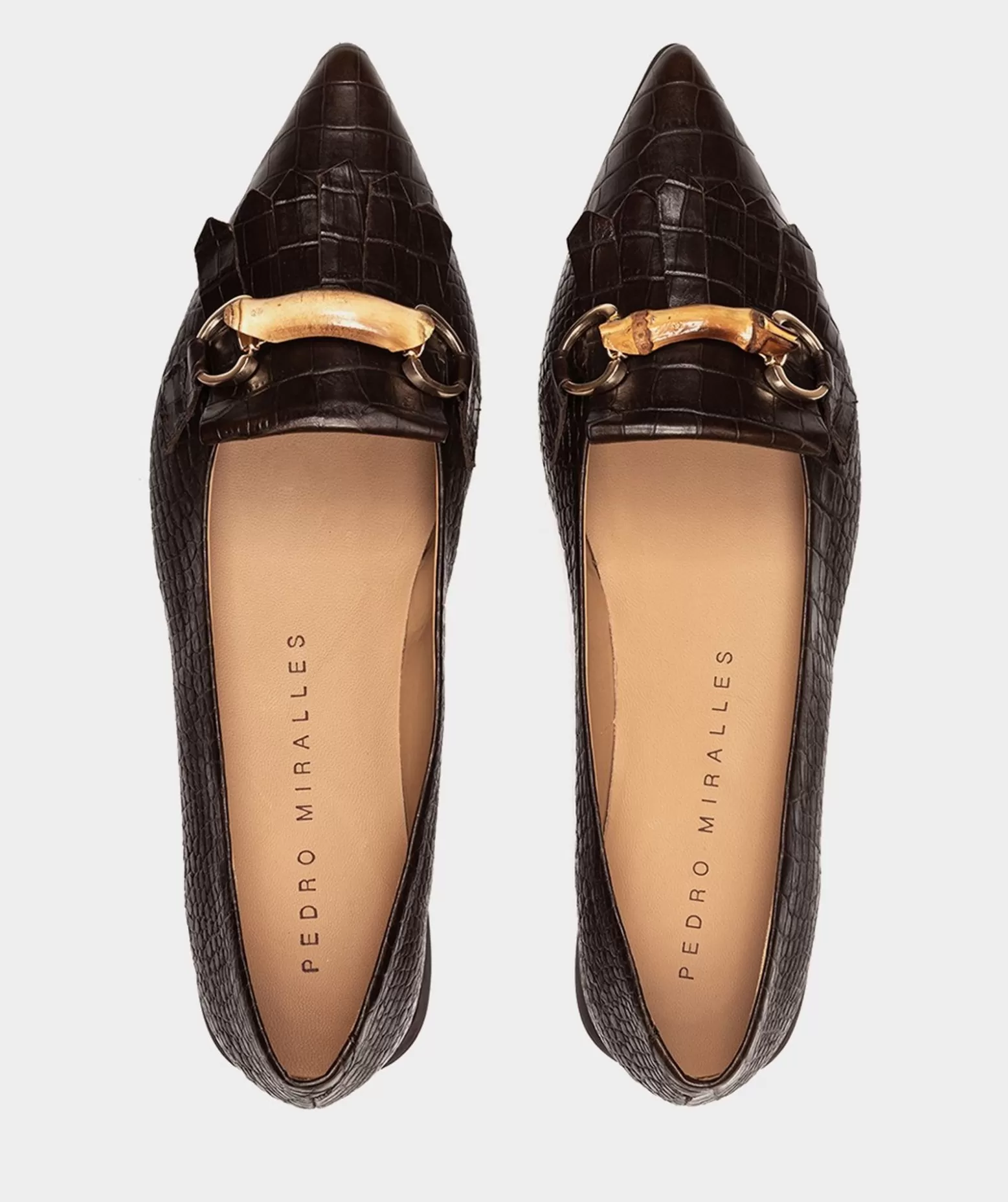 ballerines_en_cuir_avec_imprime_animalier_de_couleur_marron_2.webp Pedro Miralles Ballerines En Cuir Avec Imprime Animalier De Couleur Marron