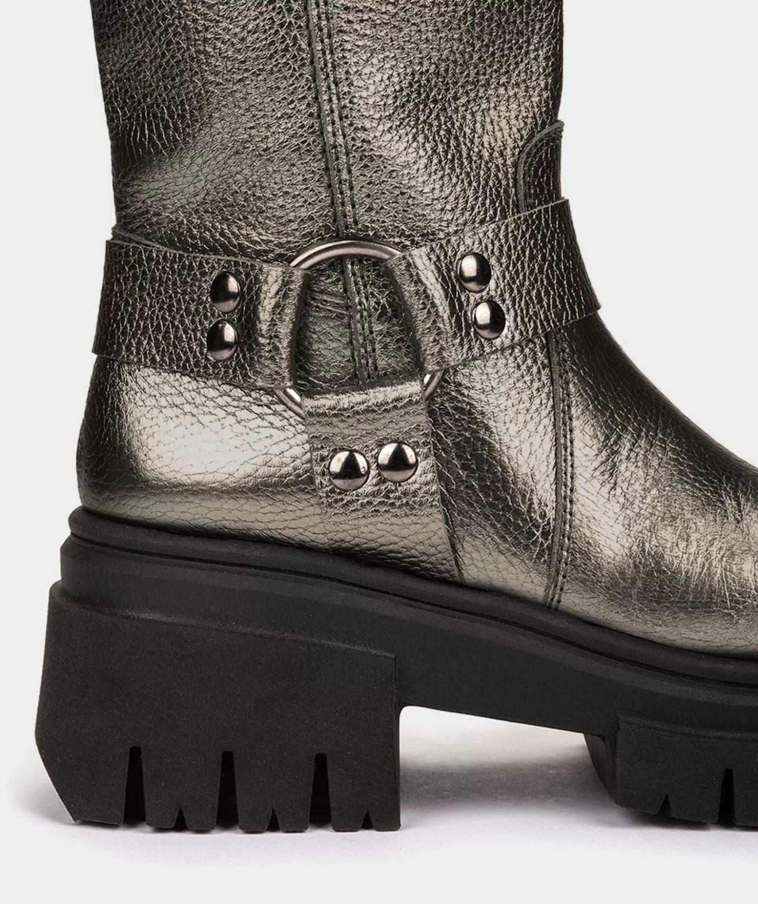 Pedro Miralles Bottes En Cuir Style Motard.