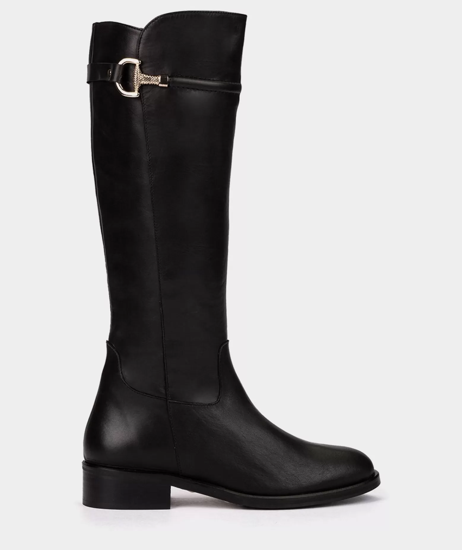bottes_montantes_en_cuir_noir_inspirees_des_bottes_dequitation_classiques_1.webp Pedro Miralles Bottes Montantes En Cuir Noir, Inspirees Des Bottes D'Equitation Classiques.