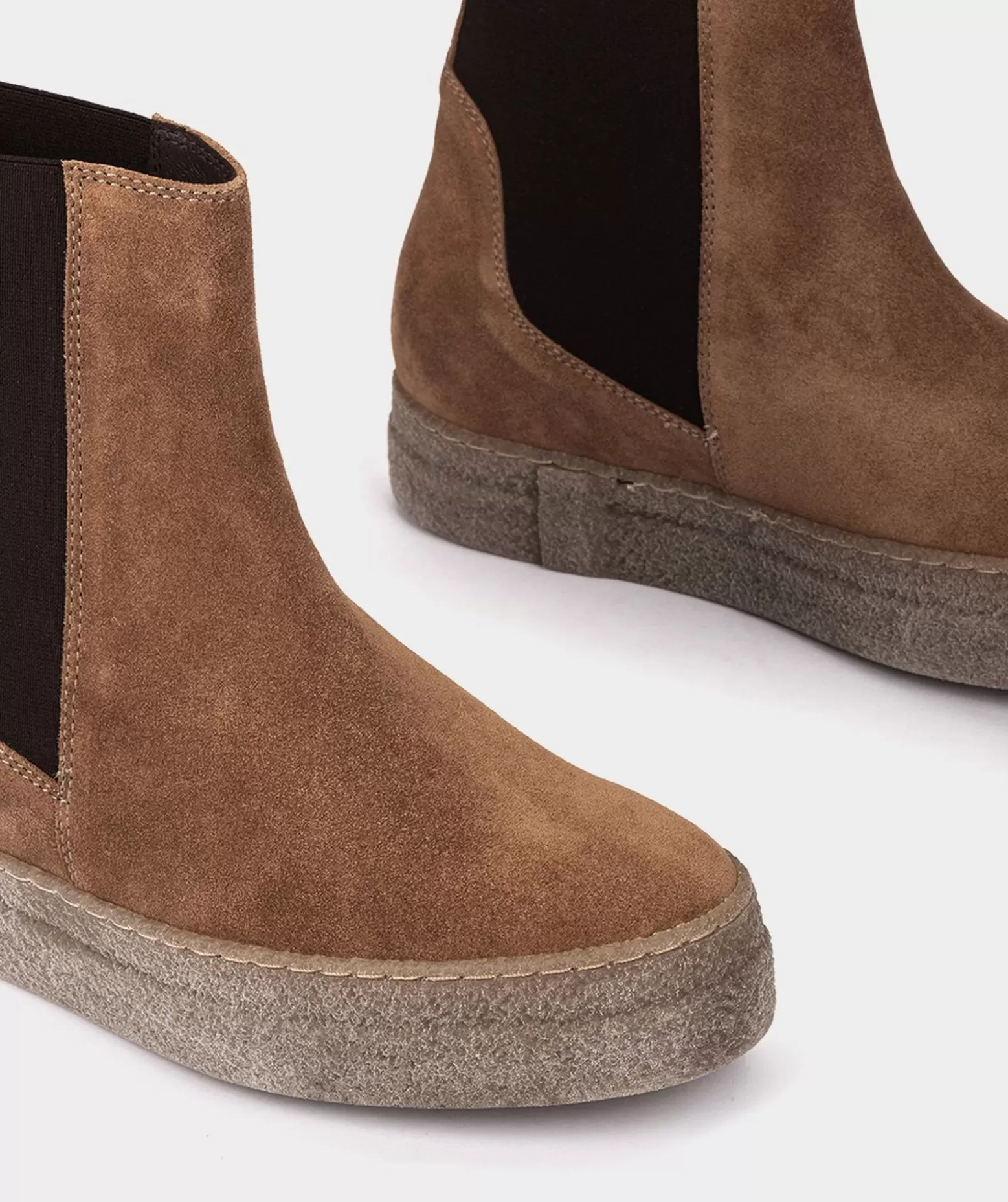 Pedro Miralles Bottines A Semelle Compensee Avec Plateforme En Croute De Cuir Marron