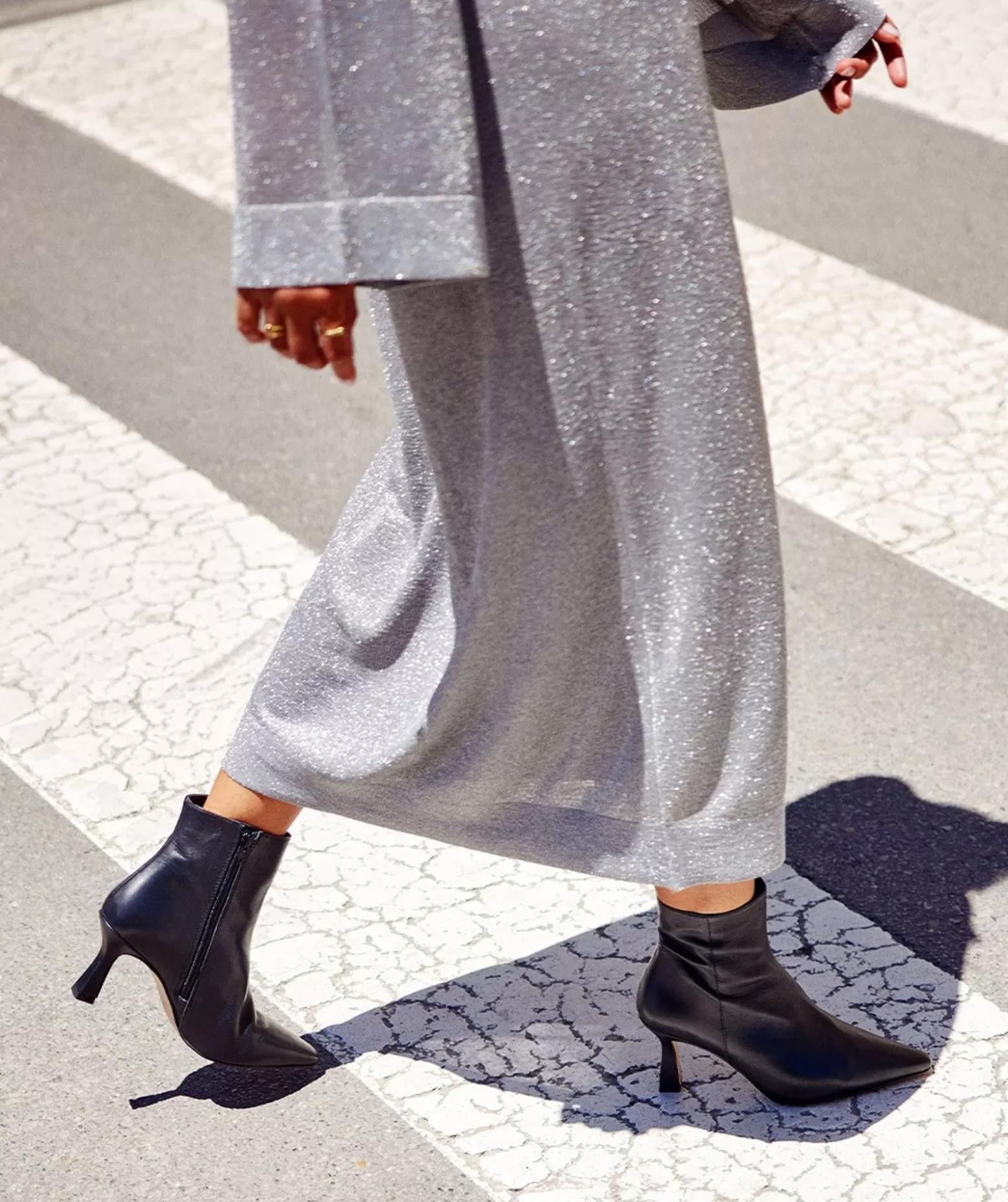 Pedro Miralles Bottines A Talons Et Bout Pointu, Confectionnees En Cuir Beige