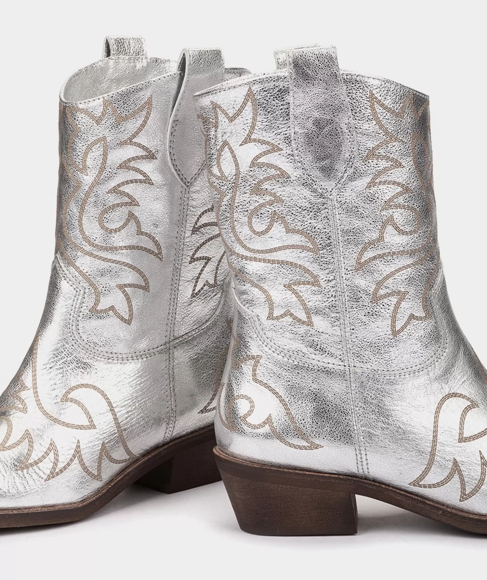 Pedro Miralles Bottines Cowboy En Cuir