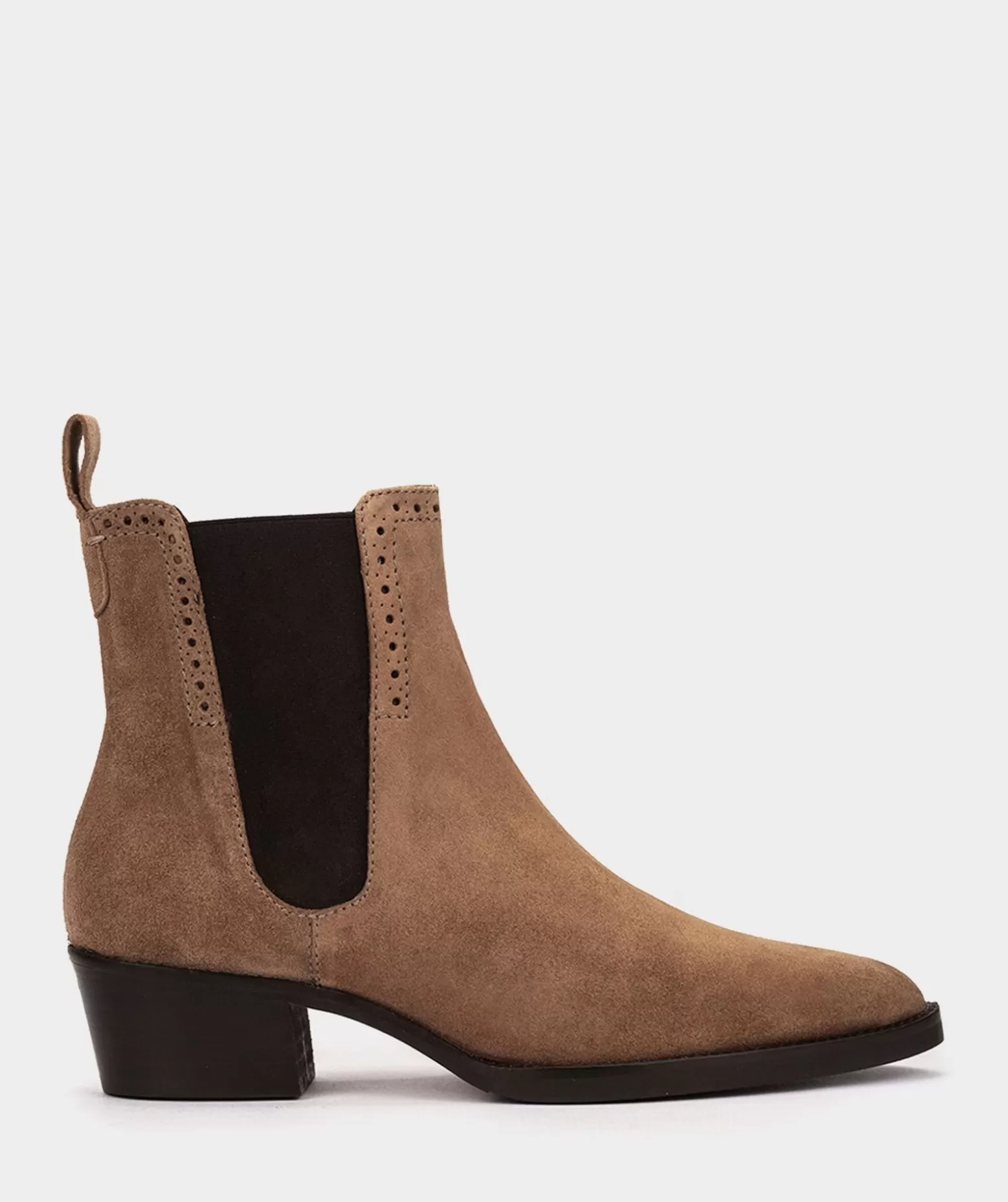 Pedro Miralles Bottines En Cuir Fendu De Couleur Marron