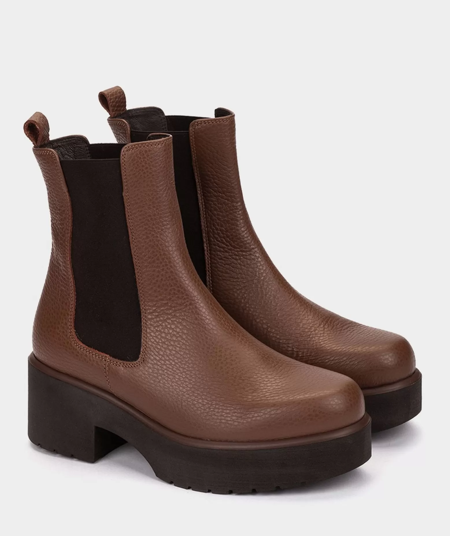 Pedro Miralles Bottines En Cuir Marron