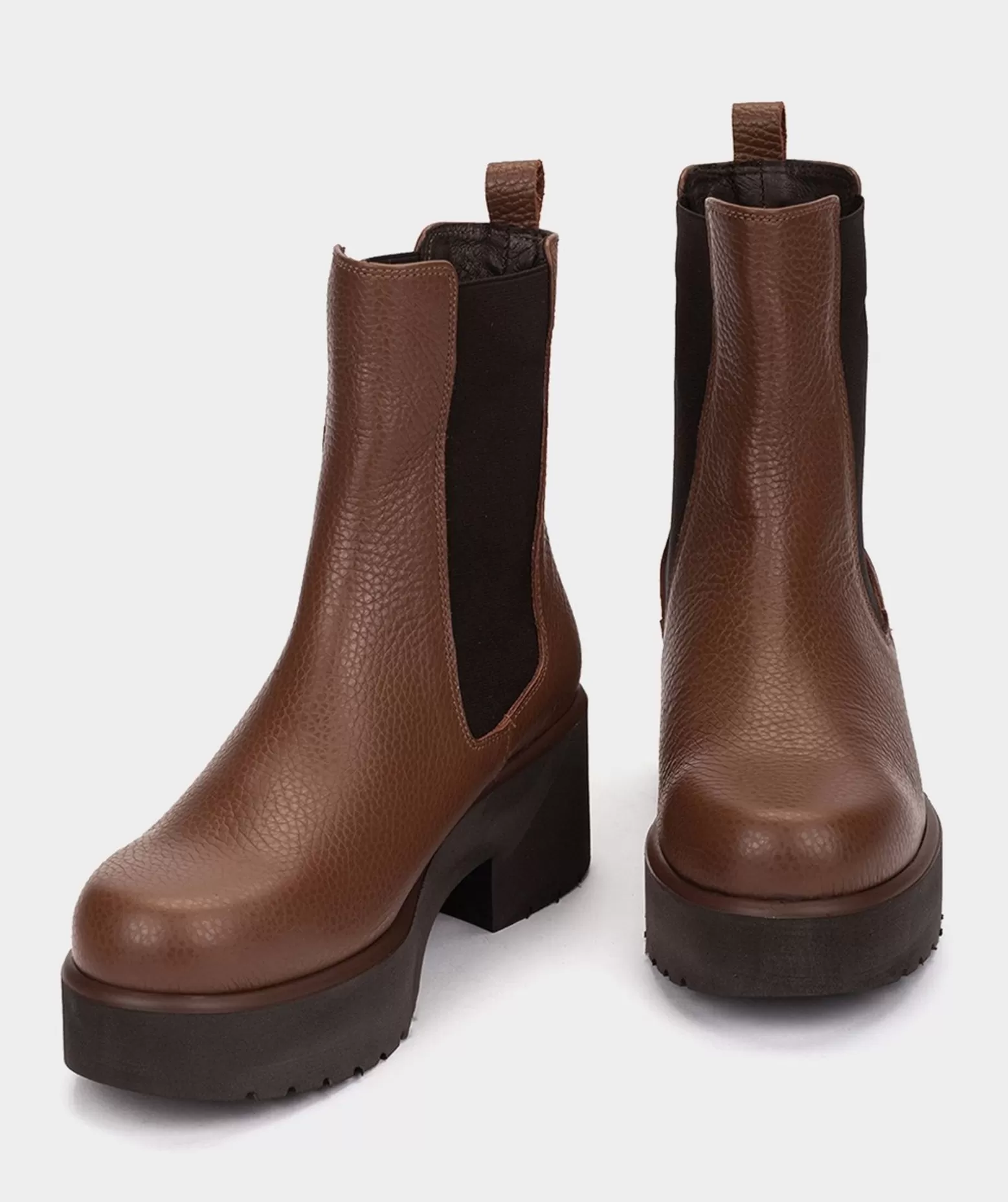 Pedro Miralles Bottines En Cuir Marron