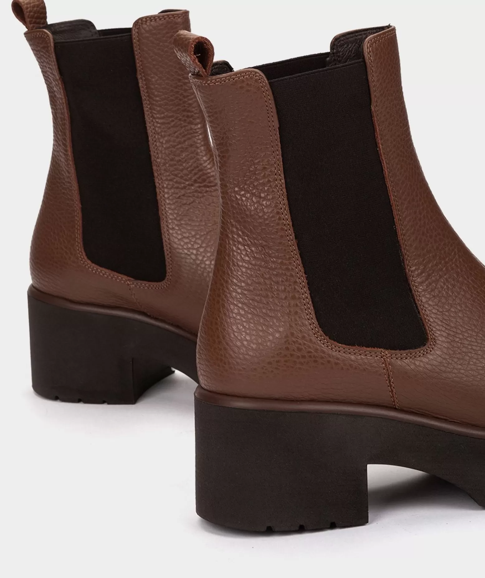 Pedro Miralles Bottines En Cuir Marron