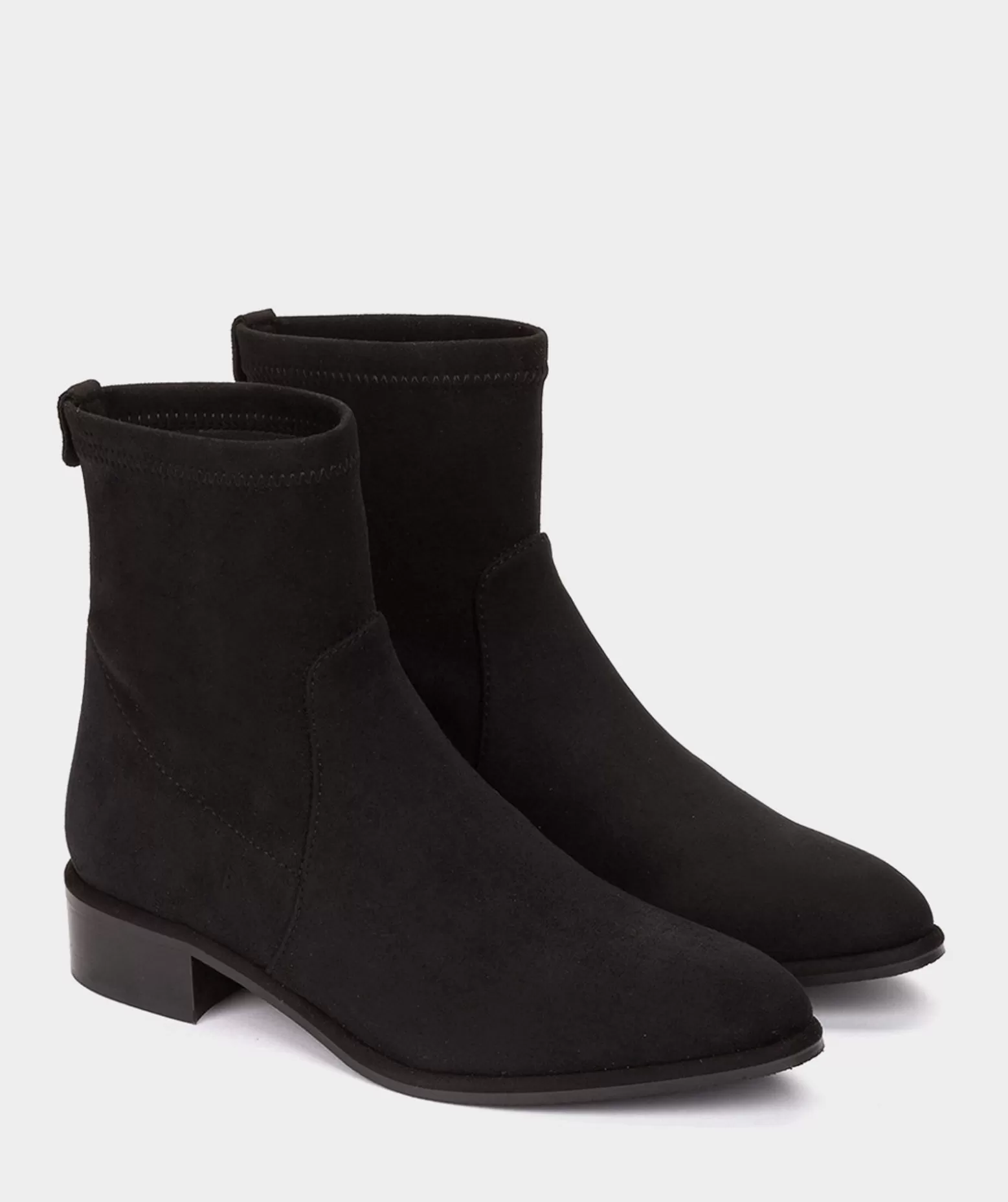 Pedro Miralles Bottines En Cuir Vegetalien Elastique Noir