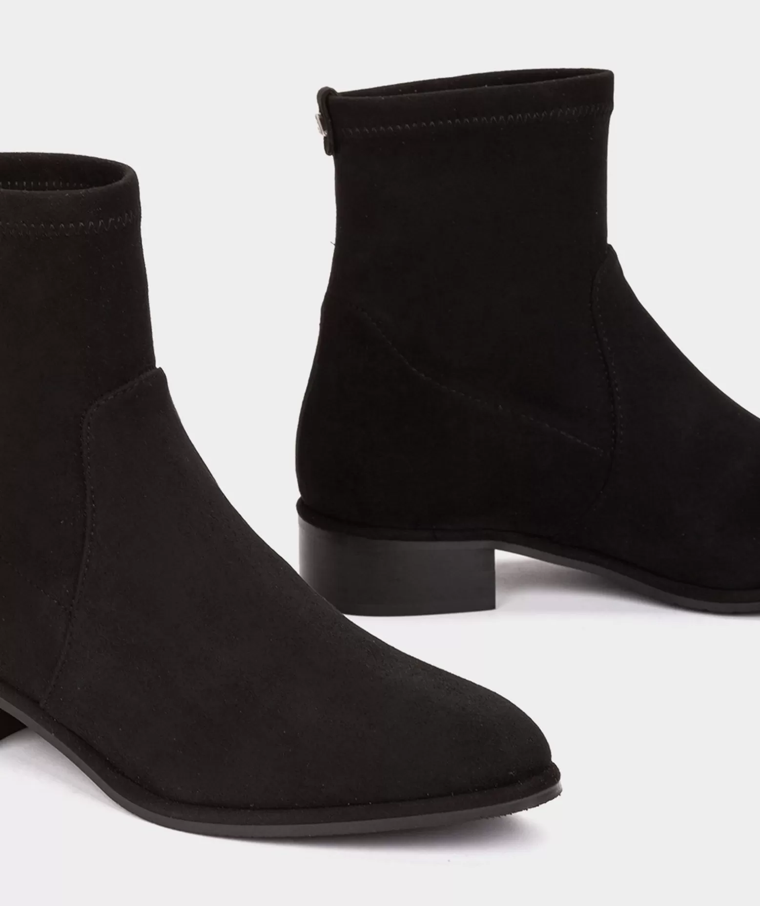 Pedro Miralles Bottines En Cuir Vegetalien Elastique Noir