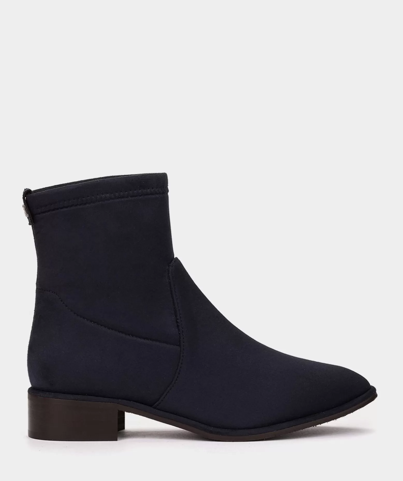 Pedro Miralles Bottines En Cuir Vegetalien Extensible Bleu Marine