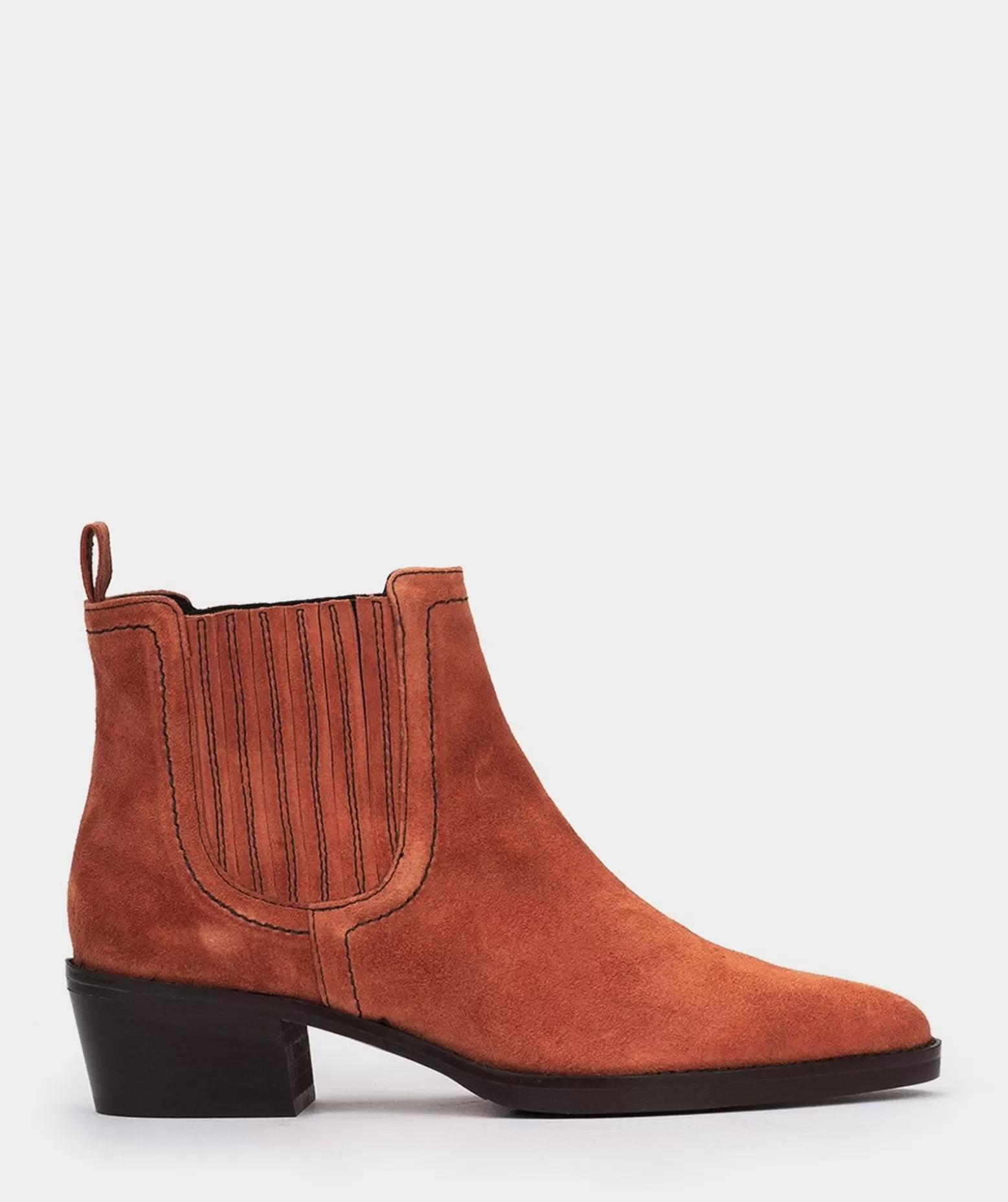 Pedro Miralles Bottines En Daim Rouge