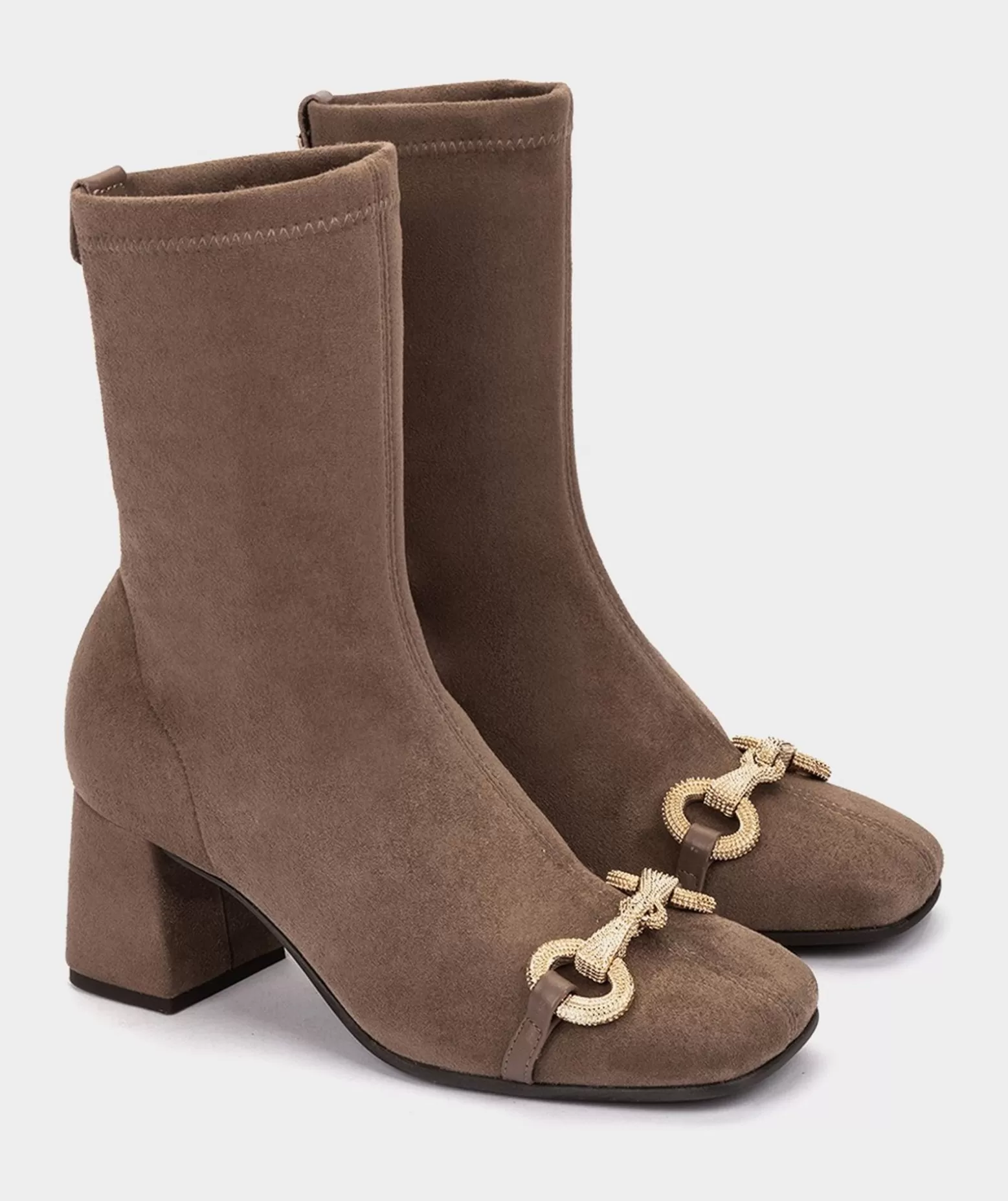 bottines_en_tissu_elastique_effet_daim_de_couleur_taupe_1.webp Pedro Miralles Bottines En Tissu Elastique Effet Daim De Couleur Taupe