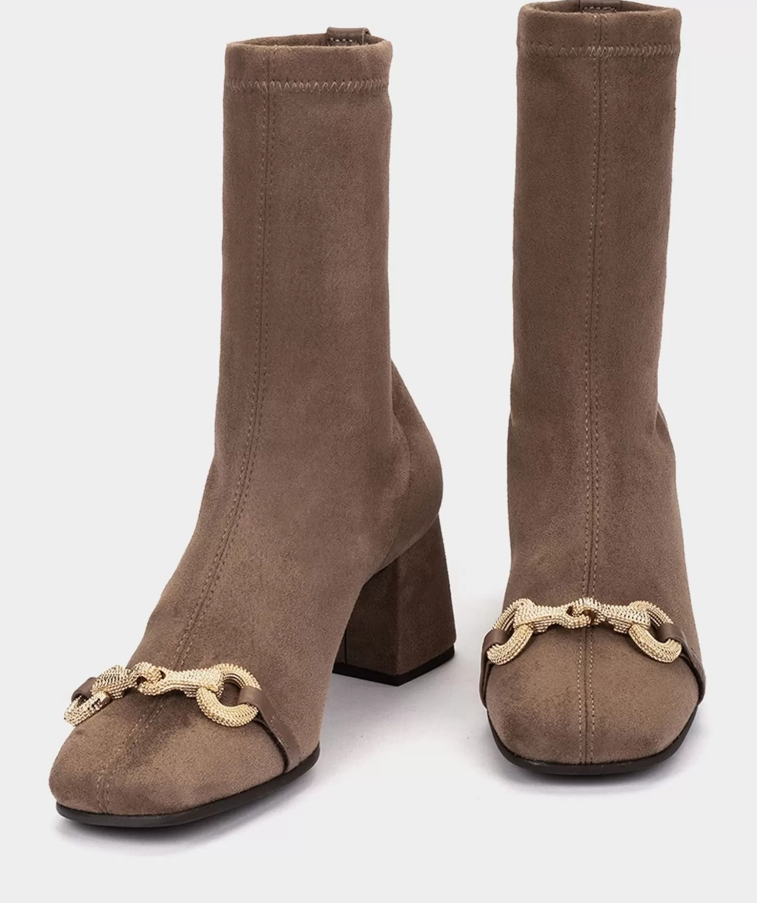 bottines_en_tissu_elastique_effet_daim_de_couleur_taupe_2.webp Pedro Miralles Bottines En Tissu Elastique Effet Daim De Couleur Taupe