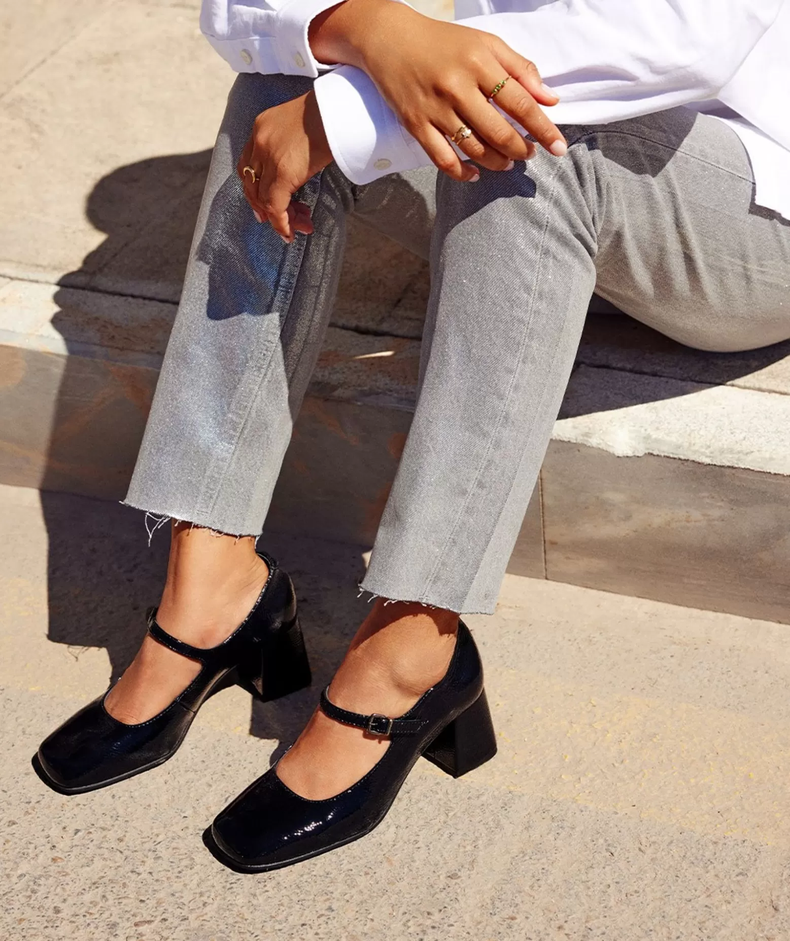 Pedro Miralles Chaussures A Talon Haut En Cuir Verni De Couleur Noire