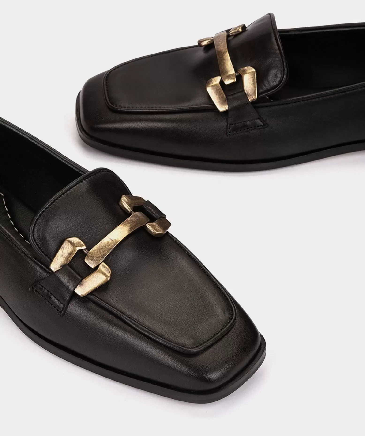 Pedro Miralles Mocassins En Cuir Noir