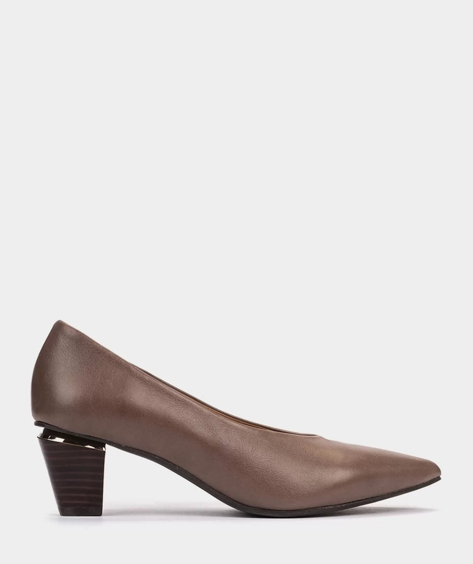 Pedro Miralles Talons En Cuir Marron